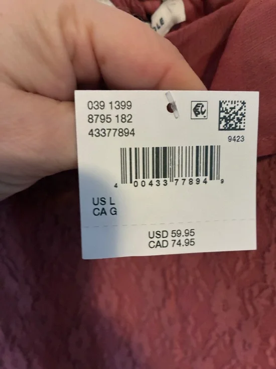 AE Lace Handkerchief Hem Ruffle Mini Dress - Picture 4 of 7